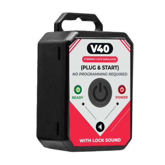 New Volvo V40 2012-2019 Steering Lock Emulator Simulator With Lock Sound No Programming Required | Emirates Keys